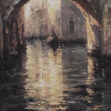 framed painting - 532-28868