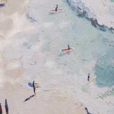 framed painting - 532-28871