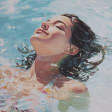 framed painting - 532-28873