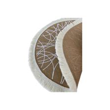 Jute placemat with fringe Material: jute
Size:38cm - 537-75457