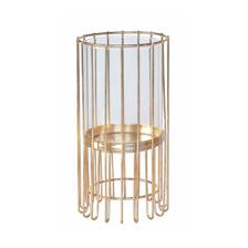 Small size metal candle holder/Plating gold - 541-620001