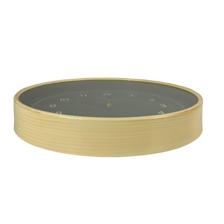 12" Plastic wall clock (Framewith wood finish) - 542-120250