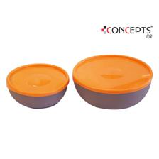 BOWL WITH COVER 2 PCS/SET - 542-27276