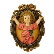 POLY DIVINO NINO WALL PLAQUE W - 556-03019
