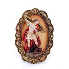 PLACA ARCANGEL MIGUEL C/GANCHO - 556-03051