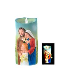 SAGRADA FAMILIA CANDLE D/BATTERY - 559-510033