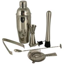 7pcs 750ML cocktail shaker barset-11.5X9.5X27CM - 567-411161