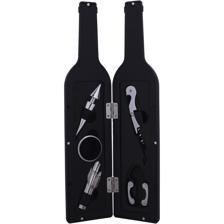 big size black bottle with waiter's corkscrewstoppercollarfo - 567-41731