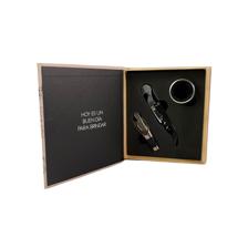 Book case with waiter's corkscrewpourercolar-16.5X14.5X4 cm - 567-41887