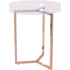 END TABLE OVERALL SIZE: 42 DIA. X52CM H. (THE TOP TURNED UPW - 567-481090