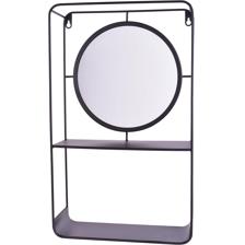 SHELF WITH MIRROR 30x11x50cm - 567-55017