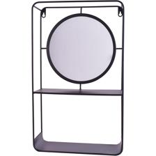 SHELF WITH MIRROR 30x11x50cm - 567-55017