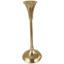D10*28cm CHROMED IRON CANDLE HOLDER - 567-57231