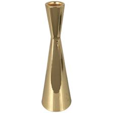 D6*22cm CHROMED IRON CANDLE HOLDER - 567-57238
