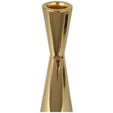 D6*22cm CHROMED IRON CANDLE HOLDER - 567-57238