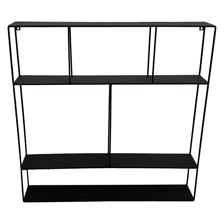 black metal wall rack (square)72x12x72cm - 567-59070