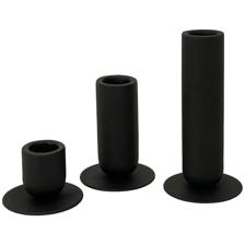 CASTIÇAL JG 3 PEÇAS 6X6X12CM - 567-59156