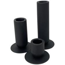 CASTIÇAL JG 3 PEÇAS 6X6X12CM - 567-59156