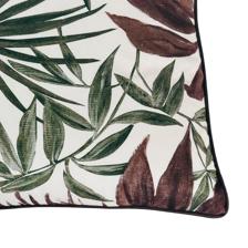 Brushed Velvet Cushionw/Printing & Piping500g filling - 567-70042