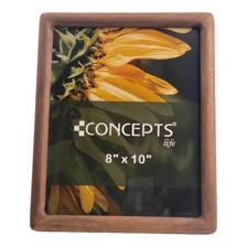 Solid wood frame with round corners photo size 20x25cm - 567-71003