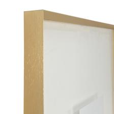 Aluminum floating frame 50x40hold a photo 18x13cm - 567-71019