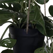 105CM REAL TOUCH MONSTERA FRIEDRICHSTHALII HANGING BUSH X 10 - 592-143188