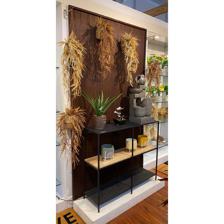 27"(68cm) Autumn style plant with black plastic pot in seagr - 592-301502