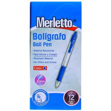 BOLIGRAFO TINTA AZUL PUNTA REDONDA 0.1MM - 780-144238409