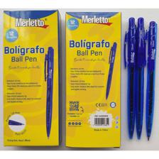 BOLGRAFO RETRCTIL AZUL 1.0MM CAJA DE 12 UNIDADES - 780-144463609