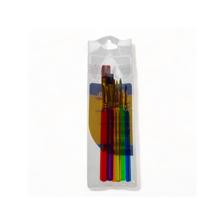 200SETS/CTN 6PCS TRANGLULAR HANDLE BRUSHES IN PRINTED SOFT P - 780-1593866