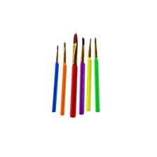 200SETS/CTN 6PCS TRANGLULAR HANDLE BRUSHES IN PRINTED SOFT P - 780-1593866