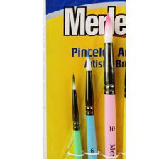 200SETS/CTN 6PCS ARTIST BRUSHES WITH DOUBLE SIDED CMYK PRINT - 780-1594192