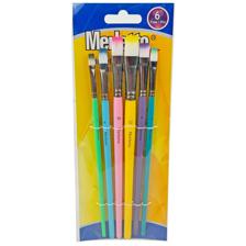 200SETS/CTN 6PCS ARTIST BRUSHES WITH DOUBLE SIDED CMYK PRINT - 780-1594194
