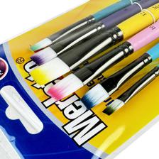 200SETS/CTN 6PCS ARTIST BRUSHES WITH DOUBLE SIDED CMYK PRINT - 780-1594194