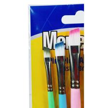 SET DE 6 PINCELES BISELADOS CON #2,4,6,8,10,12 - 780-1594195