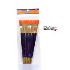 100JG/CTN 6PZ PINCEL #12 PLANO - 780-1594419/6