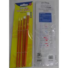CONJUNTO DE 4 PINCÉIS ARTÍSTICOS TOSCANOS (#0 #3 /8 #4 #12) - 780-1594623