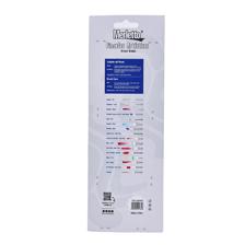 SET 6 PINCELES ARTISTICOS AZUL PASTEL (#2 #4 #6 #8 #10 #12) - 780-1594627