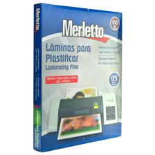 LAMINA PARA PLASTIFICAR 125MICRON CARTA - 780-1984562