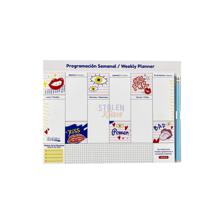 48SETS/CTN WEEKLY PLANNER IN OR - 780-4663544