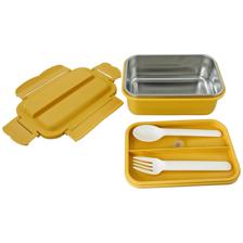 850ML LUNCH BOX (304 FOOD GRADE STAINLESS STEEL + PP) - 780-6293377
