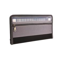 DIVIDERS EXPANDING FILE WITH ZIPPERS - 780-6994675