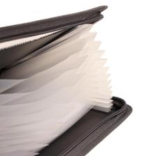 DIVIDERS EXPANDING FILE WITH ZIPPERS - 780-6994675