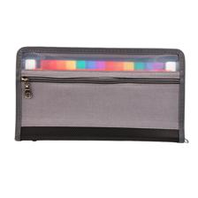 DIVIDERS EXPANDING FILE WITH ZIPPERS - 780-6994675