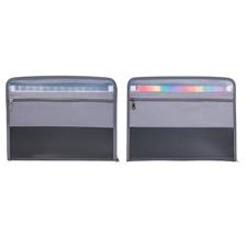 DIVIDERS EXPANDING FILE WITH ZIPPERS - 780-6994676