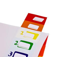 RAINBOW PAGING FOLDER - 780-6994679