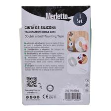 CINTA DE SILICONA TRANSPARENTE 18MM X 2M - 780-7194766