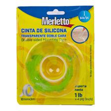 FITA DE SILICONE TRANSPARENTE 18MM X 3M - 780-7194767