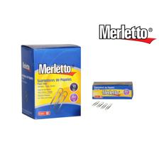 SUJETADOR DE PAPELES PLATEADO 100PZA 33mm - 780-739273314