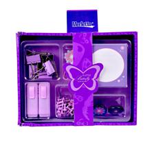 CONJUNTO DE MESA ROXO DE 54 UNIDADES - 780-7474731